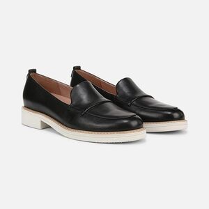 Black Leather Loafers